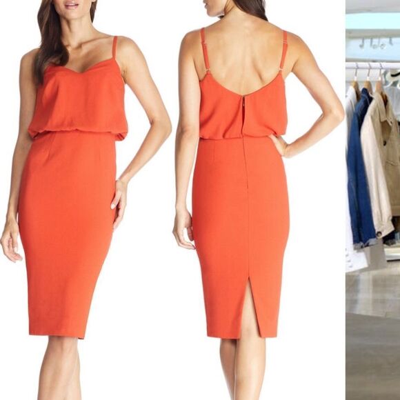 Dress the Population Alondra Blouson Sheath Dress - Picture 7 of 11